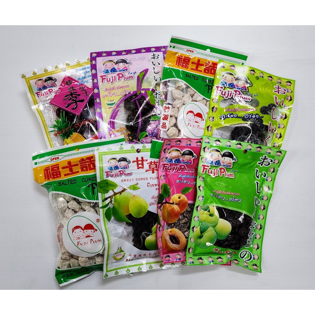 บ๊วยตราฟูจิพลัม ถุงใหญ่ พร้อมส่ง