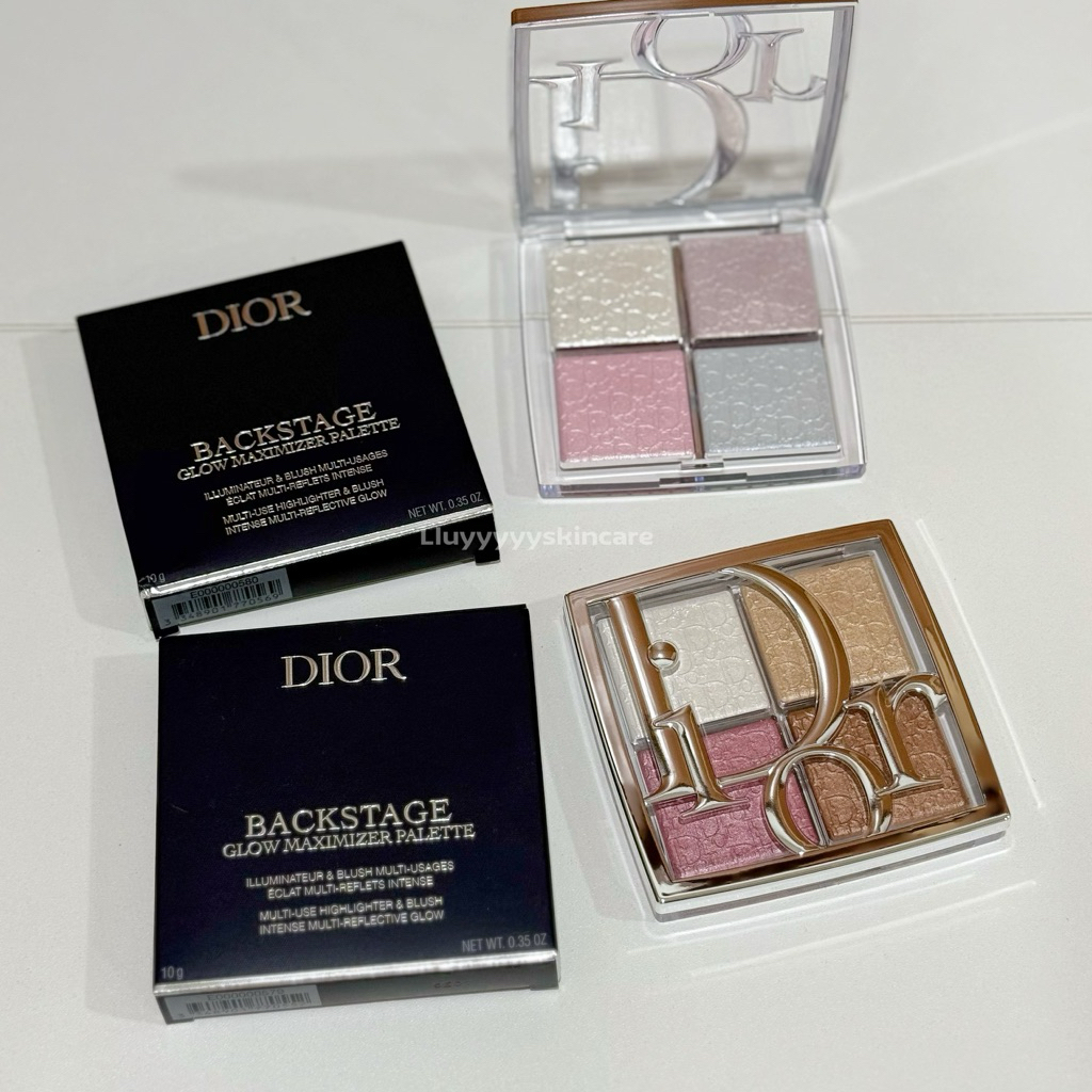 (กดในไลฟ์เหลือ1,690฿)มีรุ่นใหม่(ของแท้/มีถุง)Dior Backstage Glow Face Palette Highlight & Blush 10g 