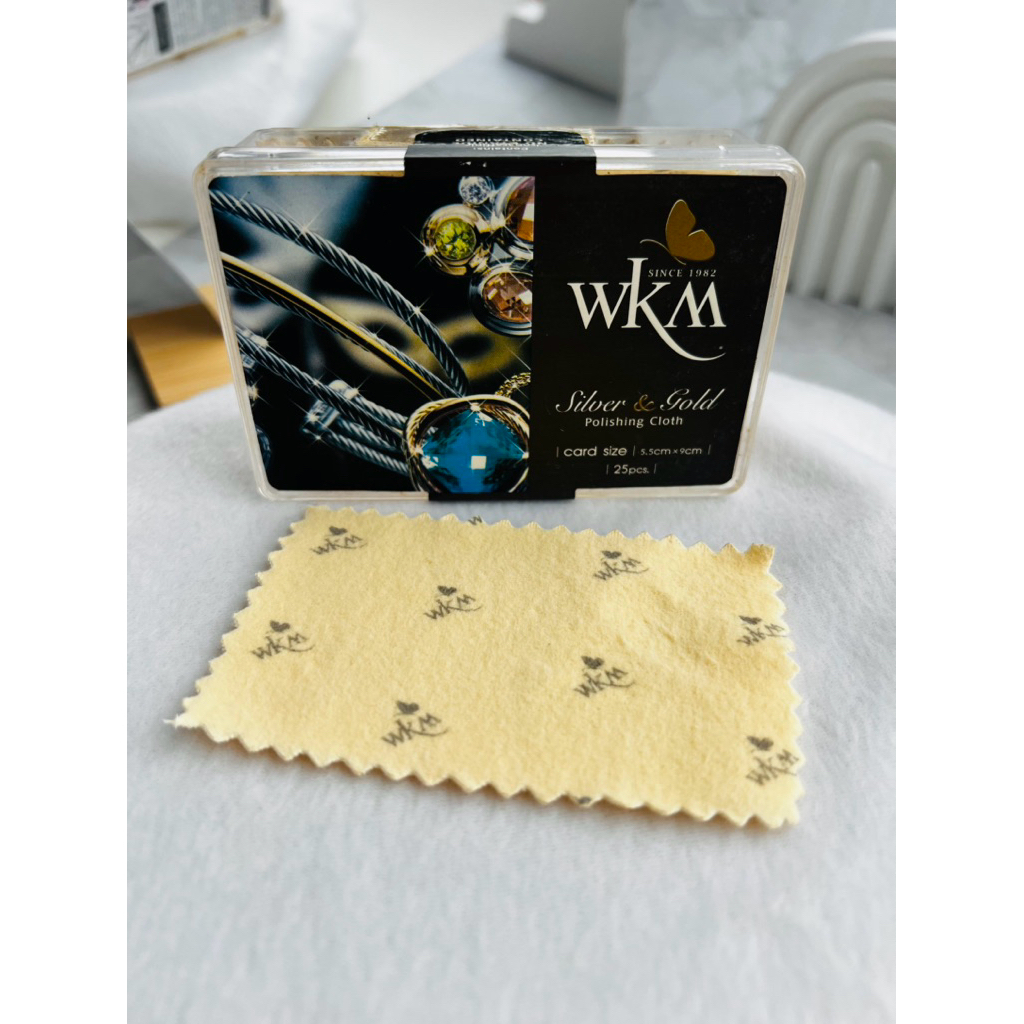 ผ้าเช็ดเครื่องประดับ Polishing Cloth 5.5cmx9cm (แบ่งขาย)