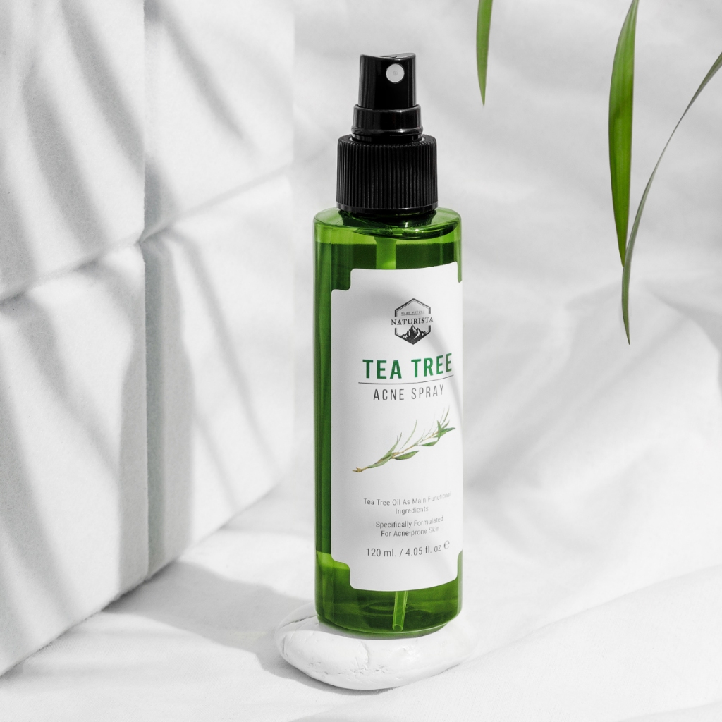 NATURISTA – Tea Tree Acne Spray (120ml) เนเชอริสต้า ที ทรี เอคเน่ สเปรย์ ราคา ถูกที่สุด ดีลบีเคเค แกลเลอรีภาพที่ 2