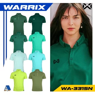 [[ส่งฟรี!! มีเงินคืน]] WARRIX เสื้อสีพื้น รุ่น CLASSIC รหัส WA-3315N ชุดที่ 5 แท้100%