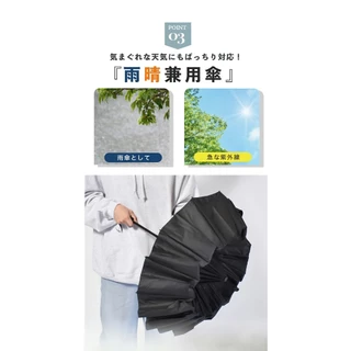 [Waterfront official brand store] Durable 16 ribs windproof folding umbrella