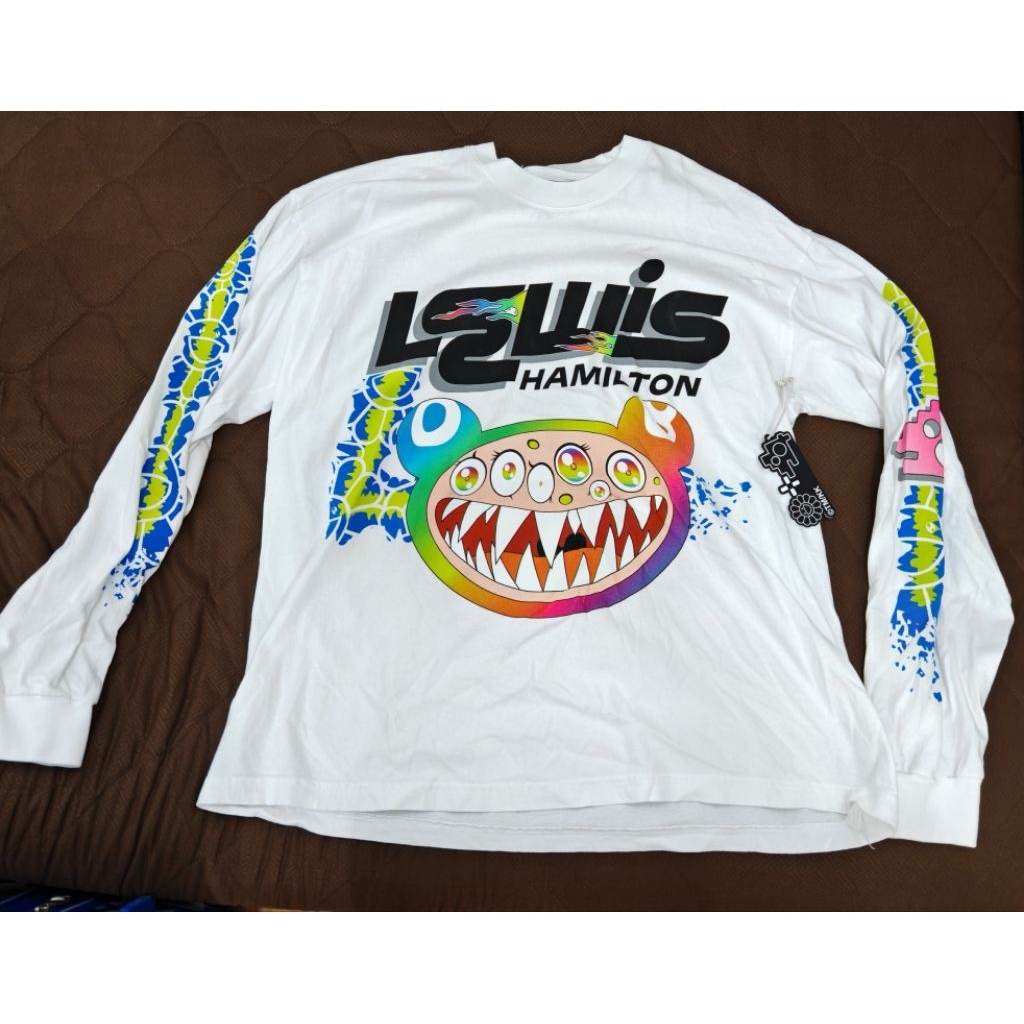 เสื้อแขนยาว f1 lewis hamilton x murakami