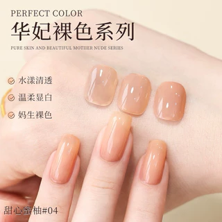 สีทาเล็บเจล โทนสีสุขภาพดี สีไซรัปใส สีสวยธรรมชาติ ขนาด 15 ml.