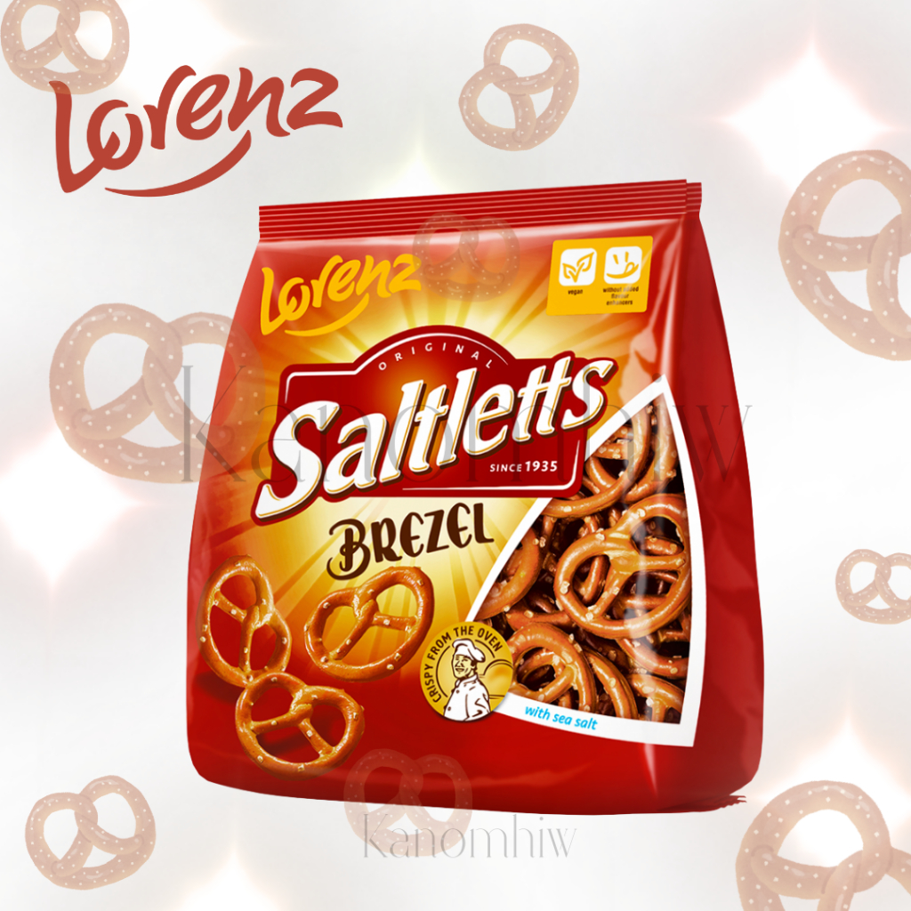 Lorenz Saltletts Brezel ขนมขบเคี้ยว ขนาด 150g จากโปรแลนด์ BBF.29/09/27