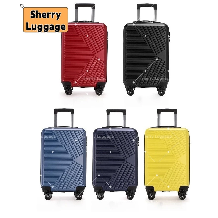 กระเป๋าเดินทาง Luggage ยุค น้ำหนักเบา กระเป๋าล้อลาก ล้อลากกระเป๋าล้อลาก 20 นิ้ว ABSย้อน suitcase