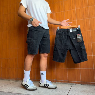 กางเกงยีนส์คาโก้ขาสั้น6กระเป๋าMICORO Jeans( มี 5 สี)