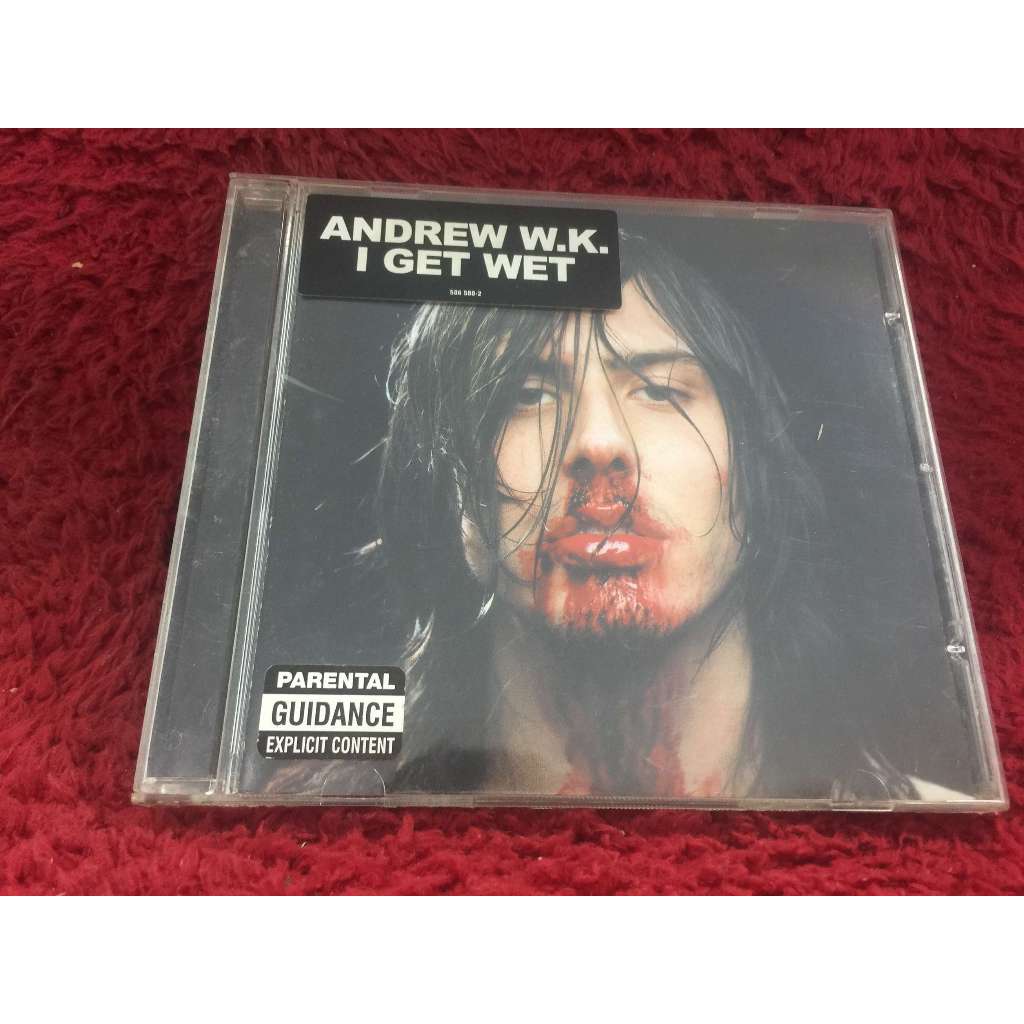 CD เพลงสากล Andrew W.K. – I Get Wet สภาพตามรูปปก ZA120-3