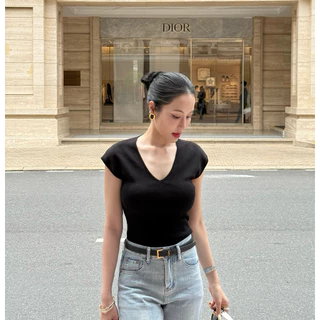 LITAS : V-SHIRT เสื้อยืด เสื้อยืดเกาหลี เสื้อยืดเข้ารูป