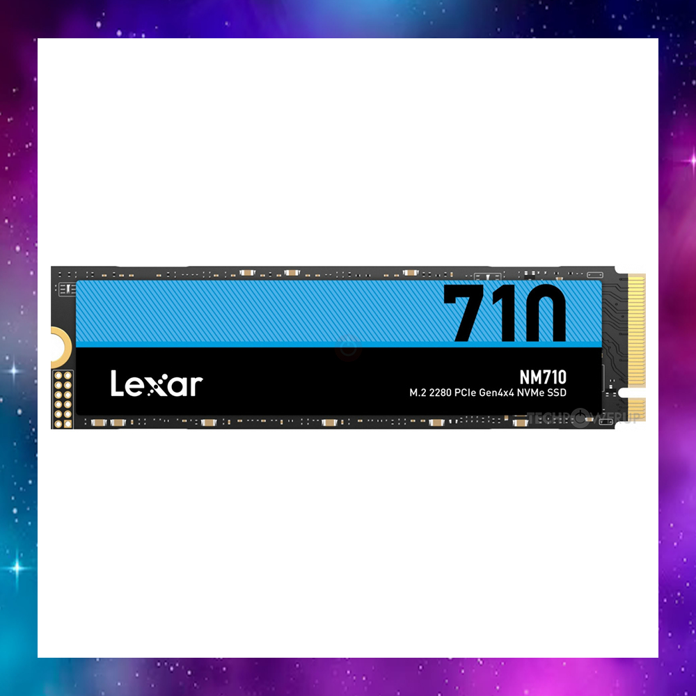 500GB SSD (เอสเอสดี) LEXAR NM710 PCIe G4x4 NVMe M.2 2280 (LNM710X500G) ใช้งานปกติ