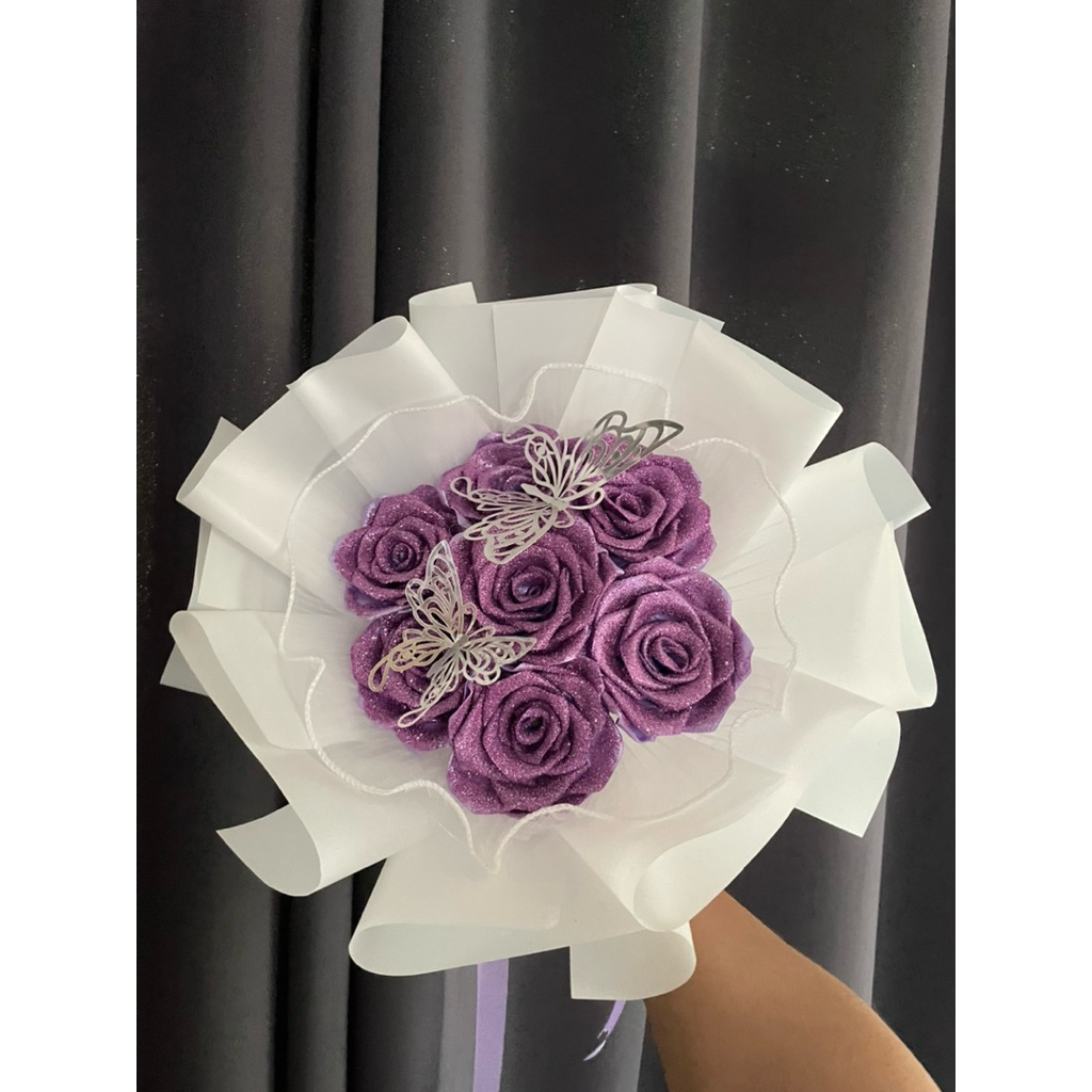 📍ส่งของวันที่ 27 ก.พ. 69📍ช่อดอกกุหลาบ ไซส์  7 ดอก ช่อดอกไม้รับปริญญา ของขวัญปัจฉิม - รูปที่ 2