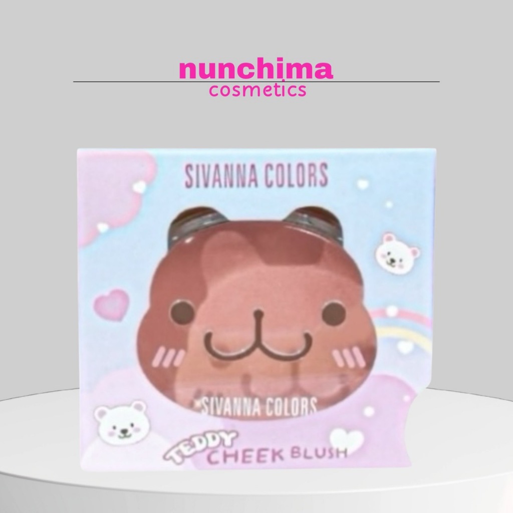 HF673 Sivanna Colors Teddy Chic Blush ซีเวนน่า คัลเลอร์ส เท็ดดี้ ชิค บลัช บลัชออน ปัดแก้ม