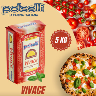Polselli Vivace soft wheat flour Type 00  Pizza flour แป้งพิ…