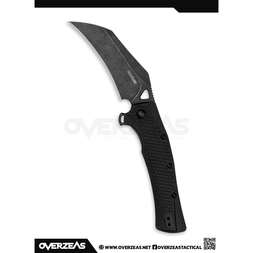 มีดพับ Kershaw Dawnstar Assisted Knife Black GFN (8Cr13Mov 3.5" Blackwash),1423