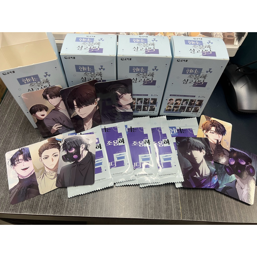 (พร้อมส่ง) รอบหิ้ว The Hunter’s Gonna Lay Low Photocard คาเฟ่จีน v.2 ฮันเตอร์อยากใช้ชีวิตอย่างสงบ ca