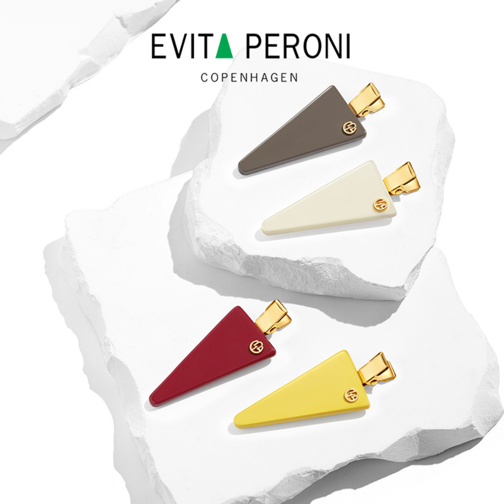 Evita Peroni Helen Dopamine Triangular กิ๊บติดผม Pelican