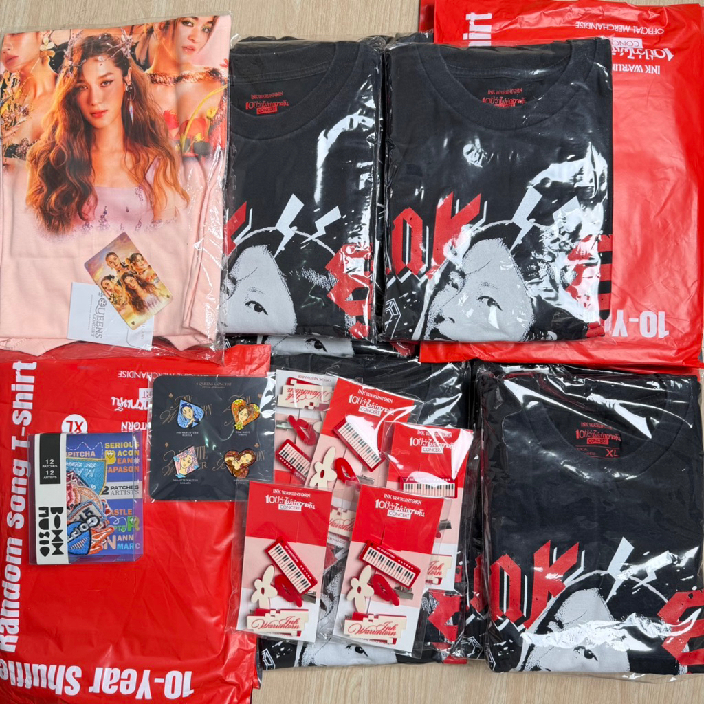 แท้ เสื้อ Ink waruntorn 10ปีว่าไม่เท่าตาเห็น