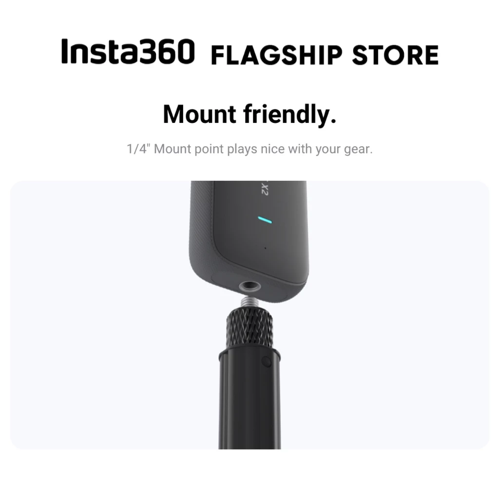 2in1 Invisible Selfie Stick ไม้เซลฟี่ล่องหน Insta360 ขาตั้ง Tripod กล้องแอคชั่น 360 X5-X4 Air Action Camera thumbnail 9