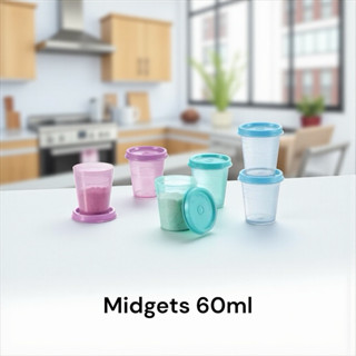 กระปุกจิ๋วน่ารักๆ ถ้วยนงนุช Tupperware รุ่น midget ขนาด 60ml