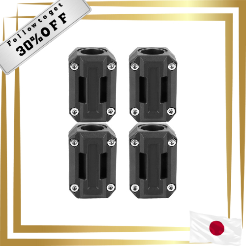 Pragmatic Universal Motorcycle Bumper Decorative Block Crash Bar Sliders, 22/25/28mm Engine Guard Bu