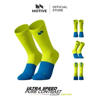 Motive Socks รุ่น Ultra Speed Pure Contrast ถุงเท้าวิ่ง อัดแน่นด้วยเทคโนโลยี ระบายเหงื่อขั้นสุด