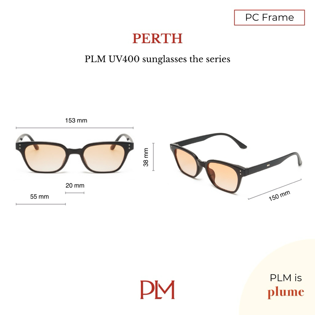 plume.bkk แว่นกันแดดรุ่น ‘Perth’ Sunglasses รูปที่ 7