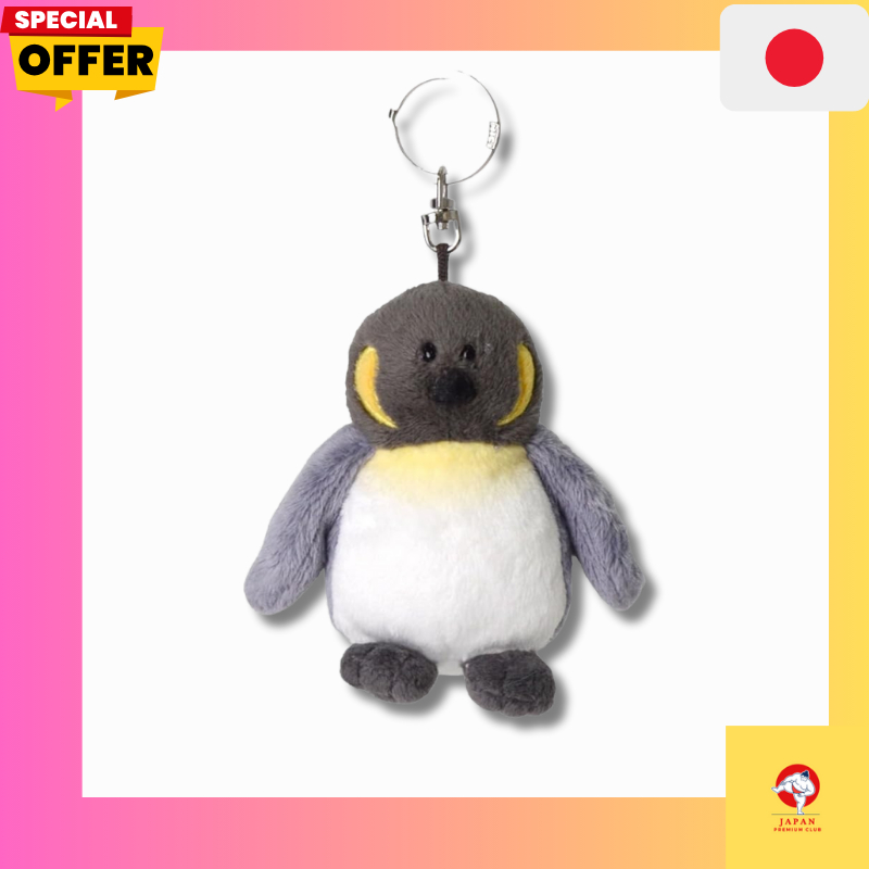 [NICI] Keychain King Penguin Mom 10cm Kids Gray W9×D6×H /direct from Japan