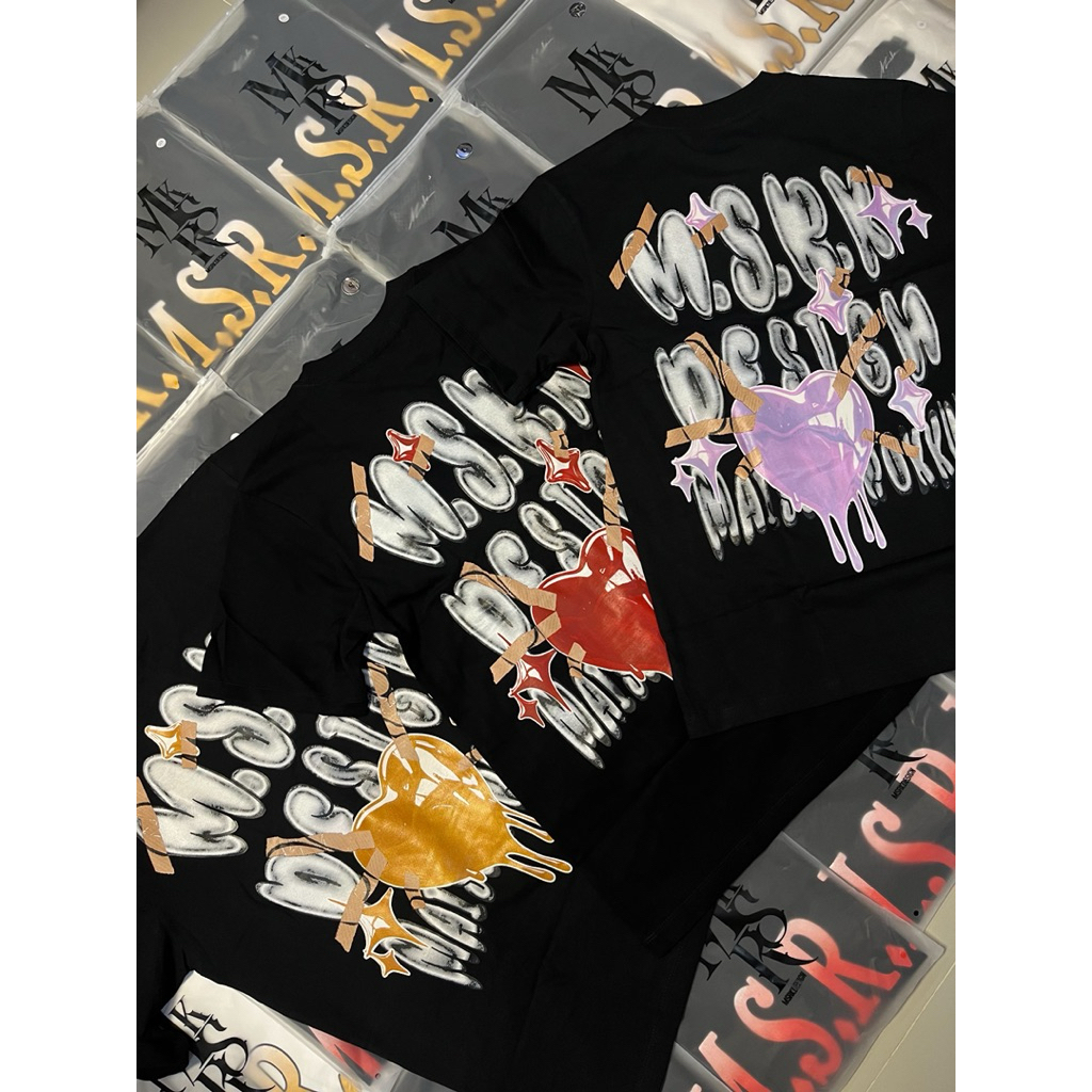 เสื้อM.S.R.K เสื้อไม่สุดหรอกครับ เสื้อMSRK V.11 (เรืองแสง ปรับอุณหภูมิ) รุ่นนี้เป็น Oversized ดูตารางก่อนสั่งซื้อ