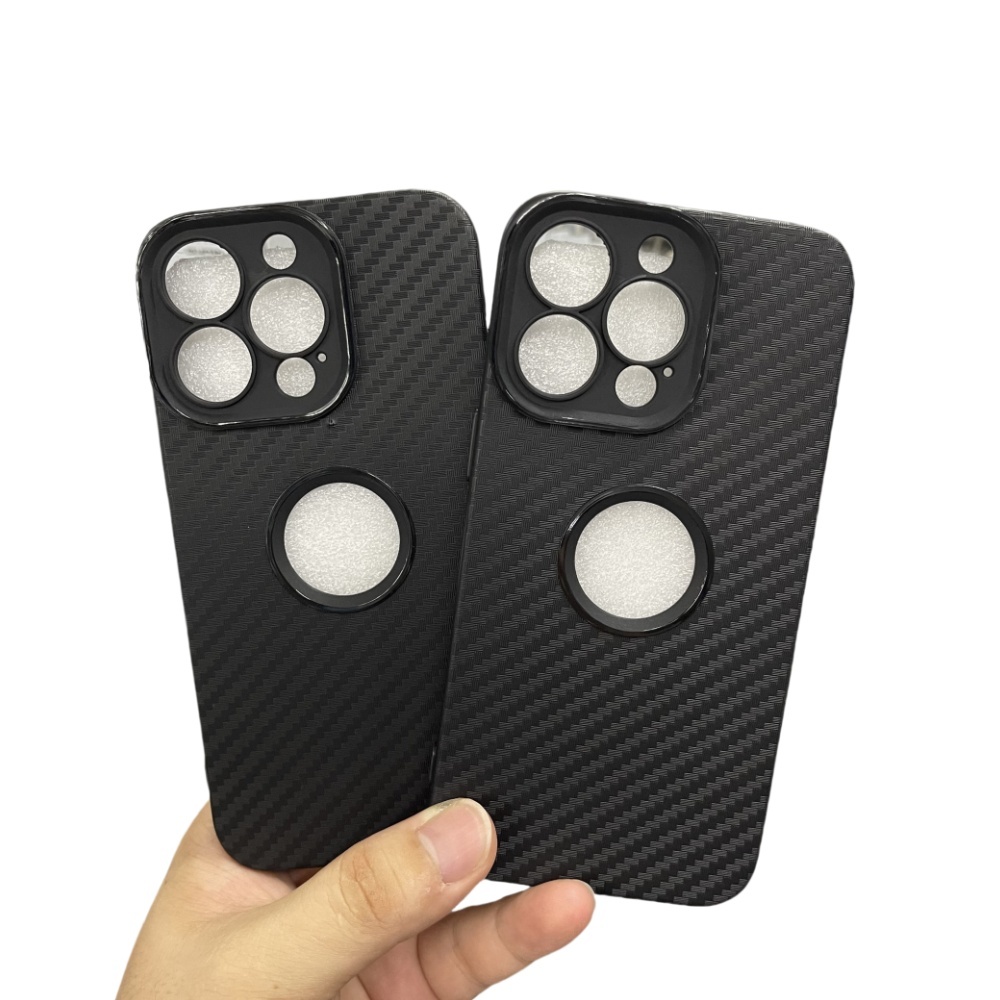เคสลายเคฟล่าซิลิโคน  Case For iphone13 i13pro i13promax ลายคาร์บอน ป้องกันกล้อง พร้อมส่งจากไทย
