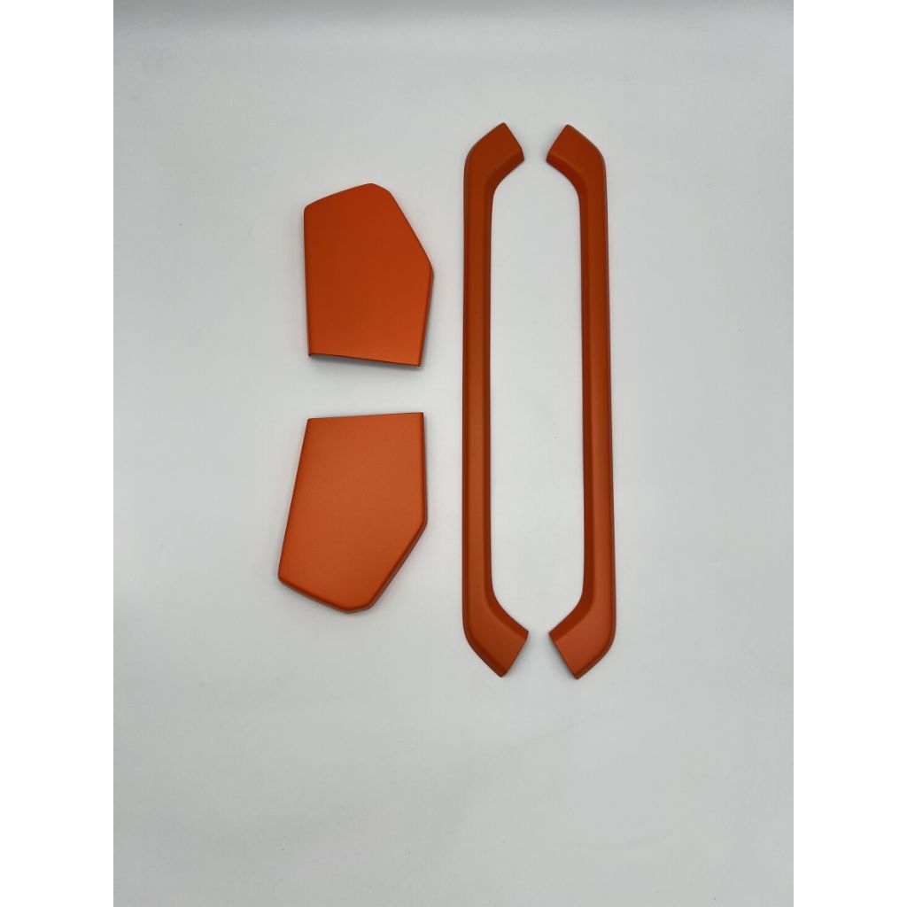 ชุดแต่งภายใน Toyota Hilux champ 4ชื้น สีส้มแรมโบ มีกาวสองหน้าพร้อมติดตั้ง