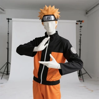 Naruto เครื่องแต่งกาย Uzumaki เครื่องแต่งกายสำหรับเด็กอะนิเมะเด็กคอสเพลย์ปาร์ตี้ฮาโลวีน