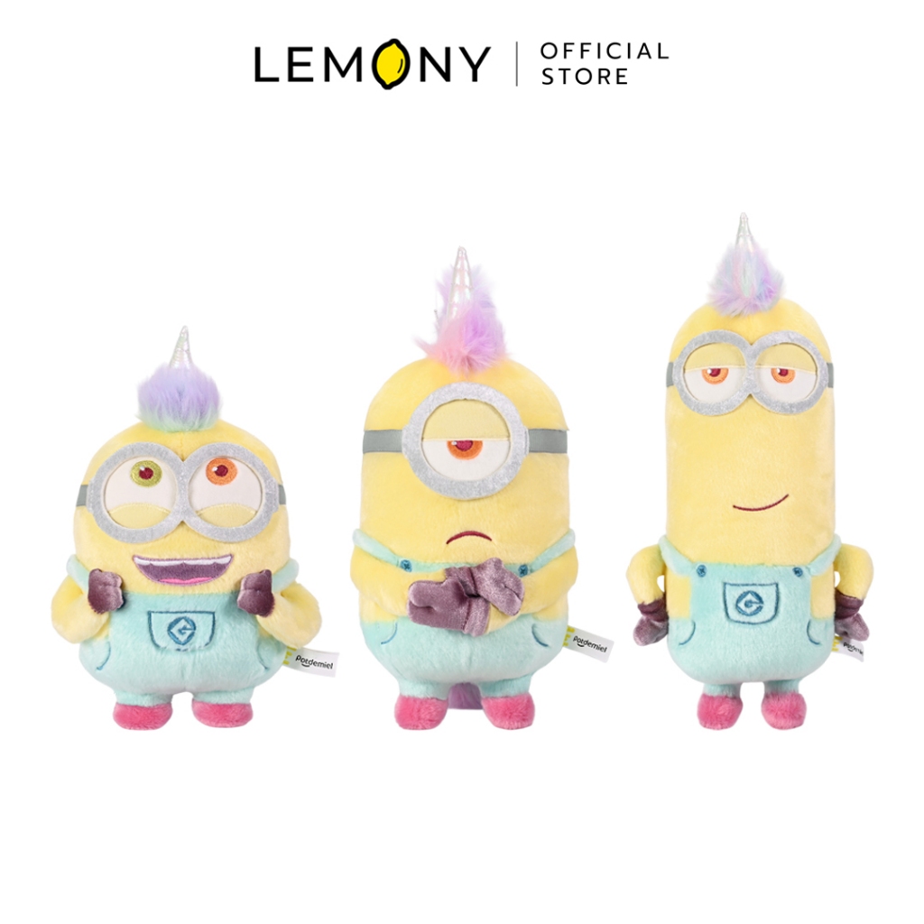 LEMONY ตุ๊กตามินเนี่ยน ซีรีส์ Unicorn Costume Universal Minions Collection