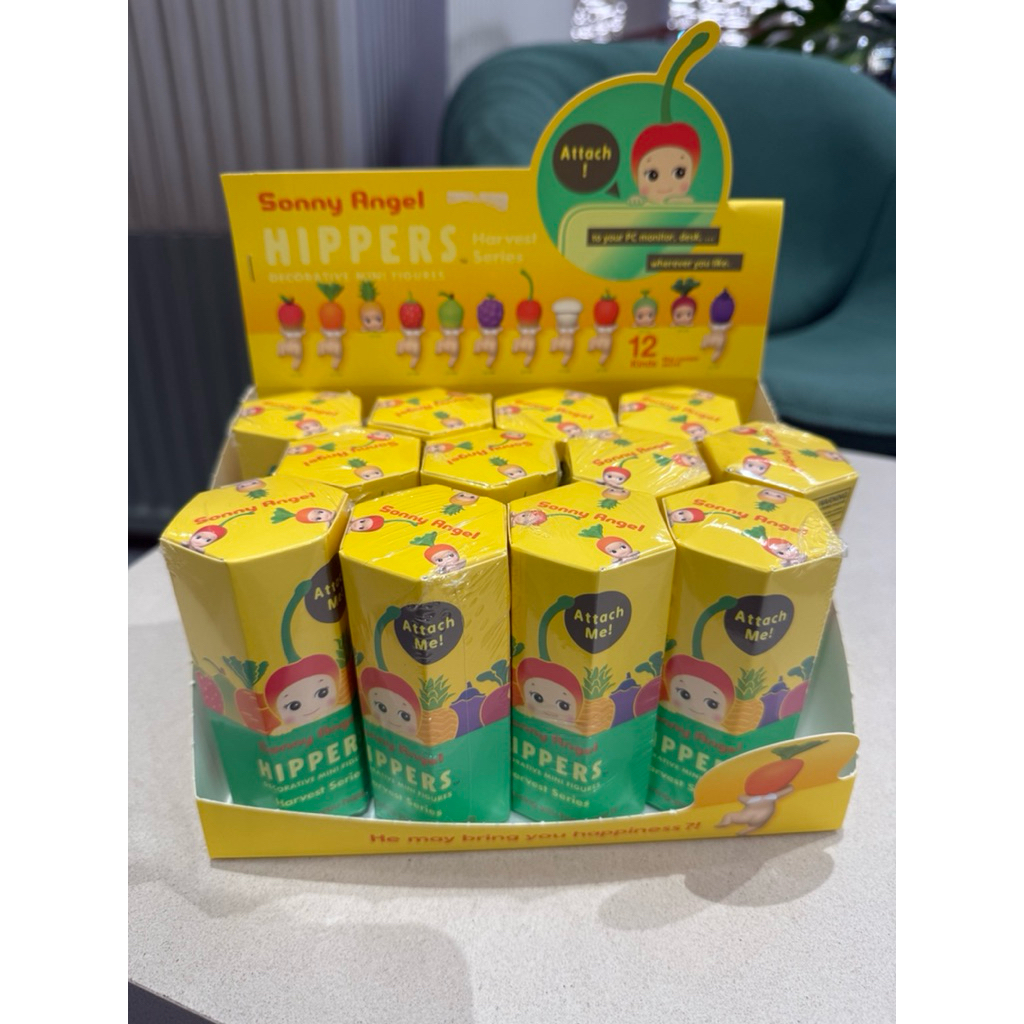 แท้/พร้อมส่ง สุ่ม Sonny angel Hippers - Harvest ตัวติดโทรศัพท์ กล่องสุ่ม ของใหม่ไม่แกะ