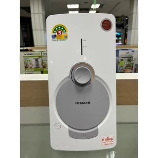 HITACHI เครื่องทำน้ำอุ่น กำลังไฟ 4800 วัตต์ รุ่น HES-48G สีขาว สีดำ ประหยัดไฟ 5 ดาว