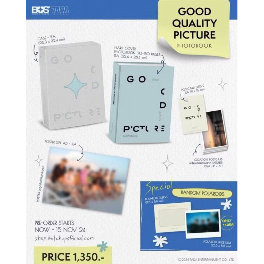 พร้อมส่ง Good Quality Picture Photobook ได้ของครบ (แกะเช็คแค่โพลาลอยด์)