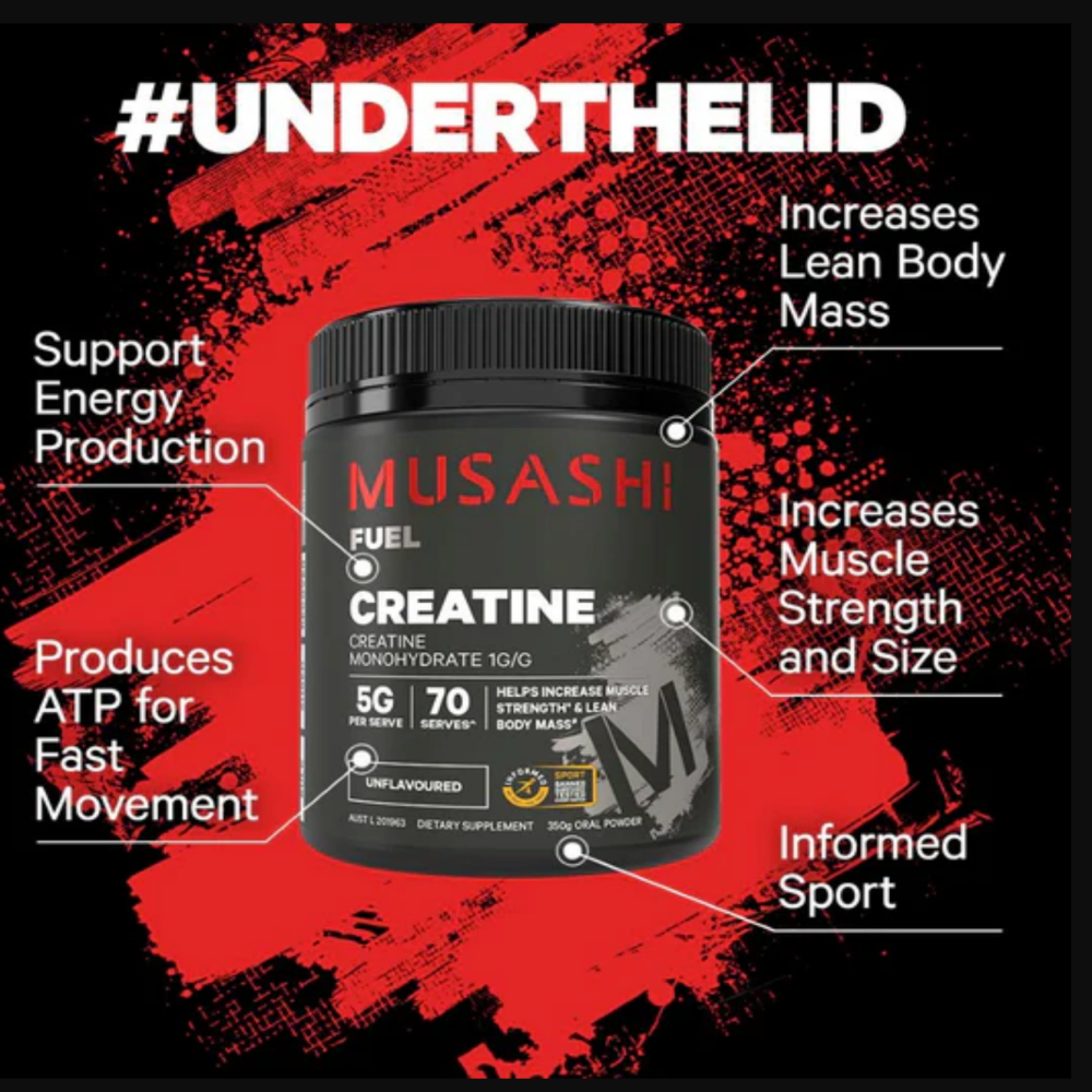 Musashi Creatine 350g ครีเอทีนผง