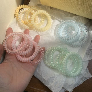 ยางรัดผมเกลียว (G25) เครื่องประดับผม ยางรัดผมแฟชั่นสําหรับผู้หญิง สีสันสดใส พร้อมส่งจากไทย