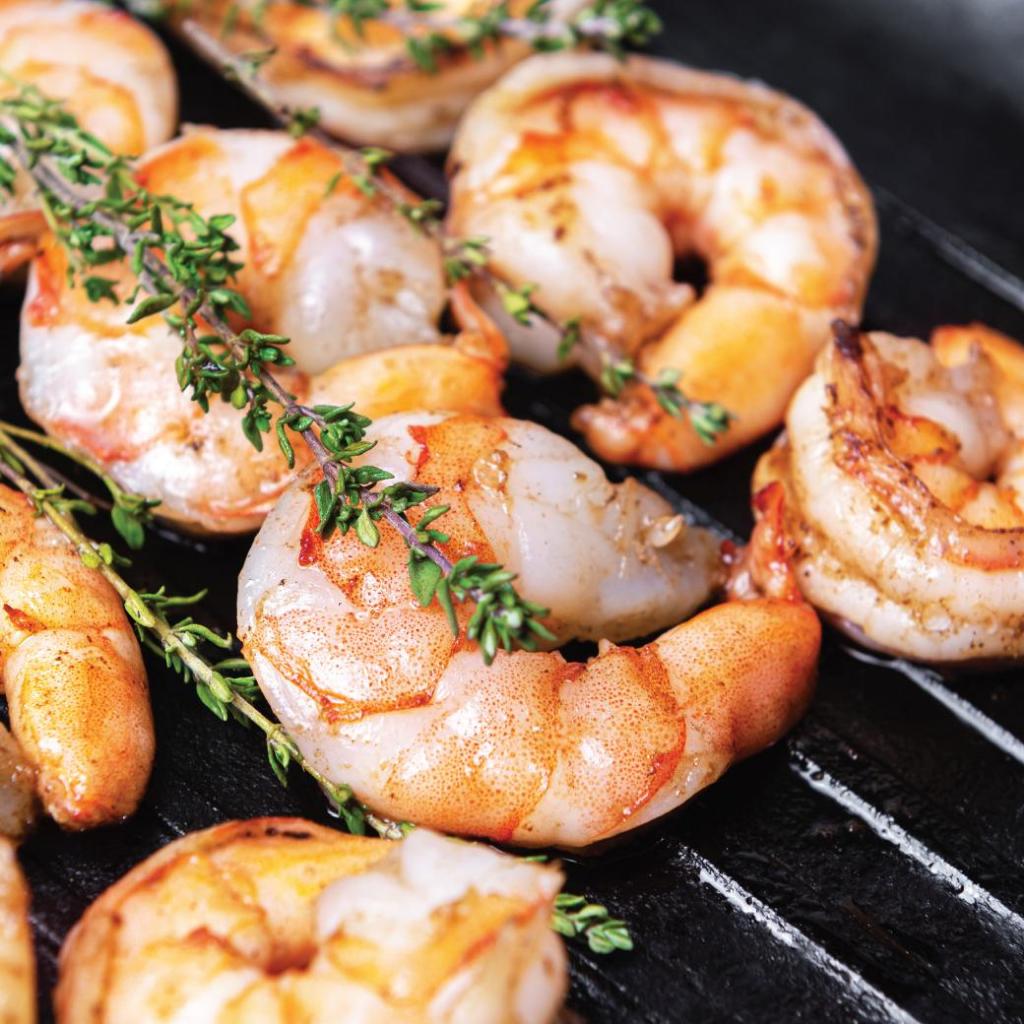 qfresh กุ้งขาวผ่าหลังถอดหางแช่เยือกแข็ง PND 1 กก.(21-25 ตัว/ปอนด์)