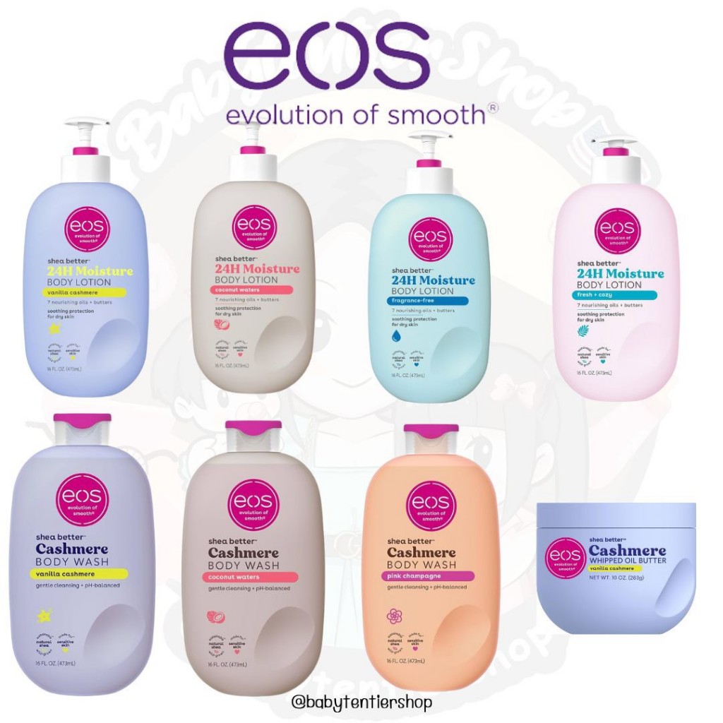 พร้อมส่ง🛵 โลชั่น eos Shea Better 24 Hour Moisture Body Lotion 473mL 🇺🇸⭐️