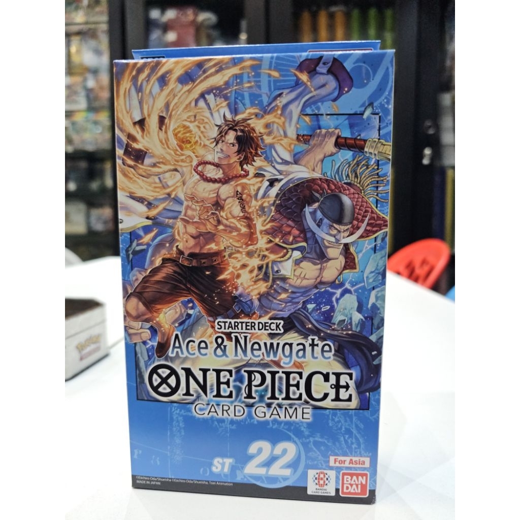 OP OPE-ST22 OP Ace - Newgate EN Deck One Piece Deck 1 EN Deck 810158834958