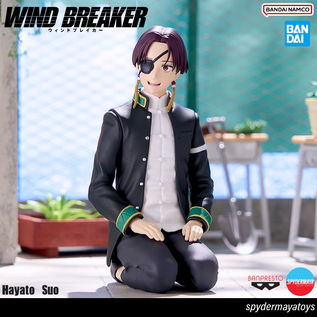 [Pre-Order] ฟิกเกอร์ Hayato Suo Chatting time! - WIND BREAKER - Banpresto