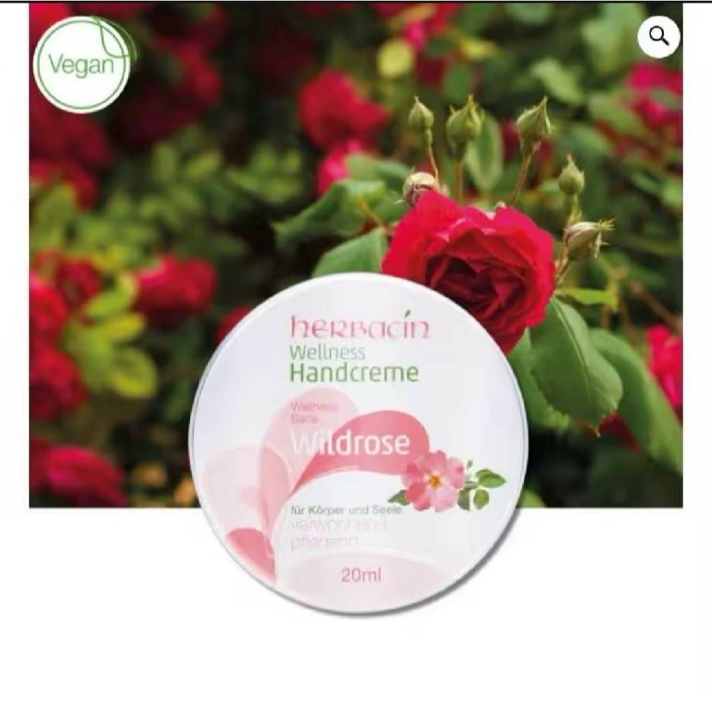 Herbacin Wellness Handcream (Wilder rose) 20 ml