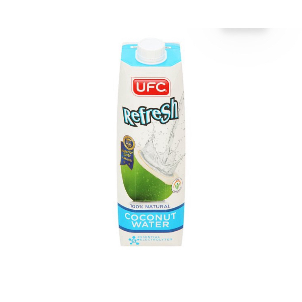 UFC Coconut Water 1000ml. 100% Natural ยูเอฟซี น้ำมะพร้าว 1000มล. น้ำมะพร้าวแท้ 100%