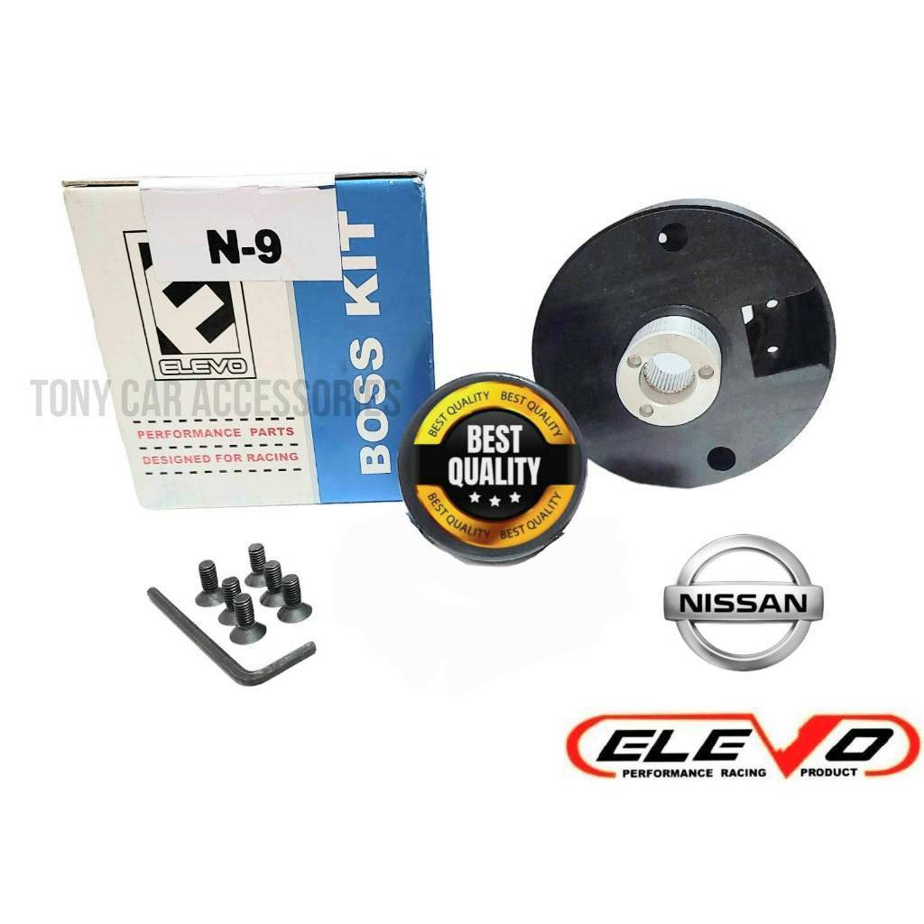 คอพวงมาลัยแต่ง N-9 คอหนา สำหรับรถรุ่น Nissan Sunny 95 B14 พรีเซีย, NEO.Cefiro96, A32,A33,Frontier,Pr