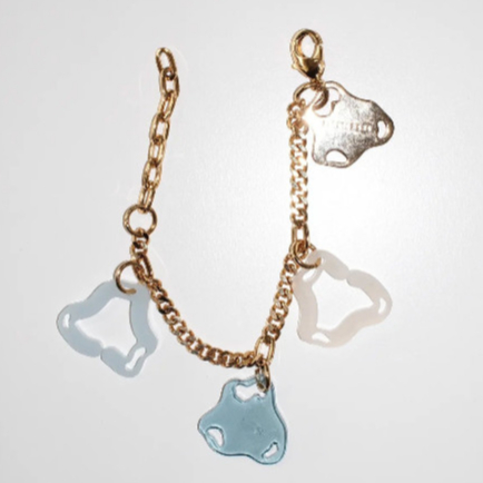 PIPATCHARA Infinitude Bracelet Gold (Aquarium, Free Size)