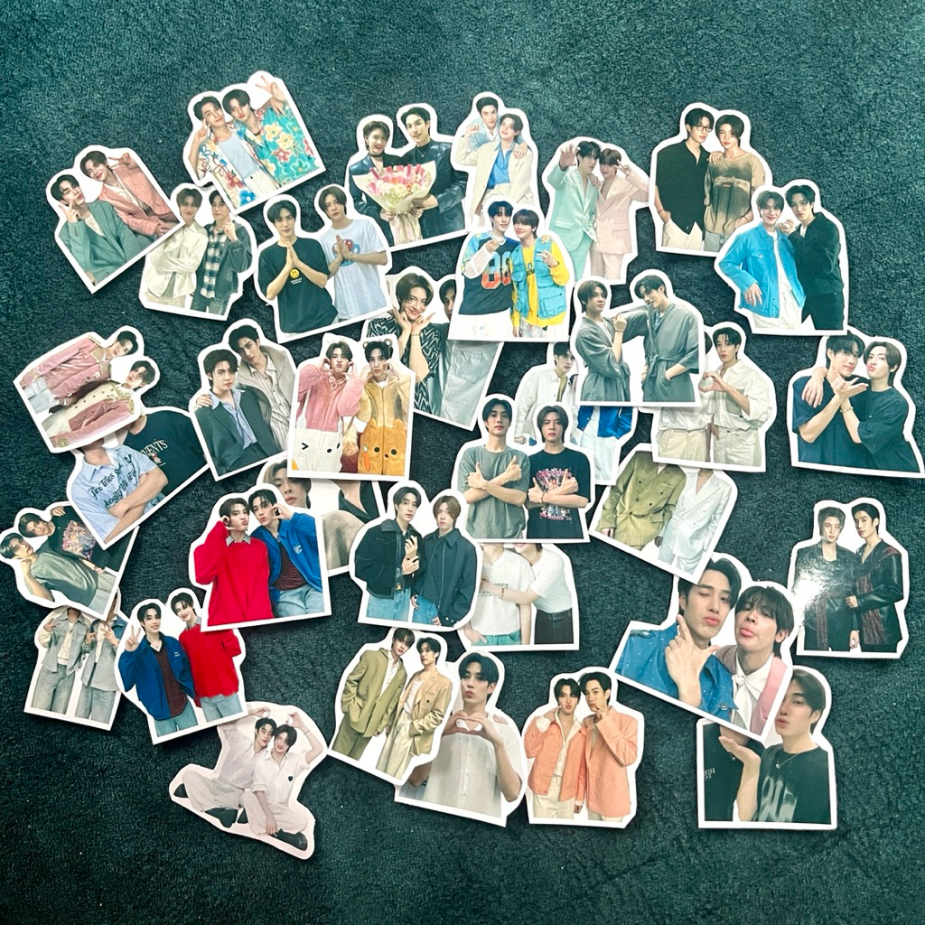 สติ้กเกอร์ไดคัทเติ้ลเฟิร์สวัน 1เซตมี35-42ชิ้นมี2แบบให้เลือก