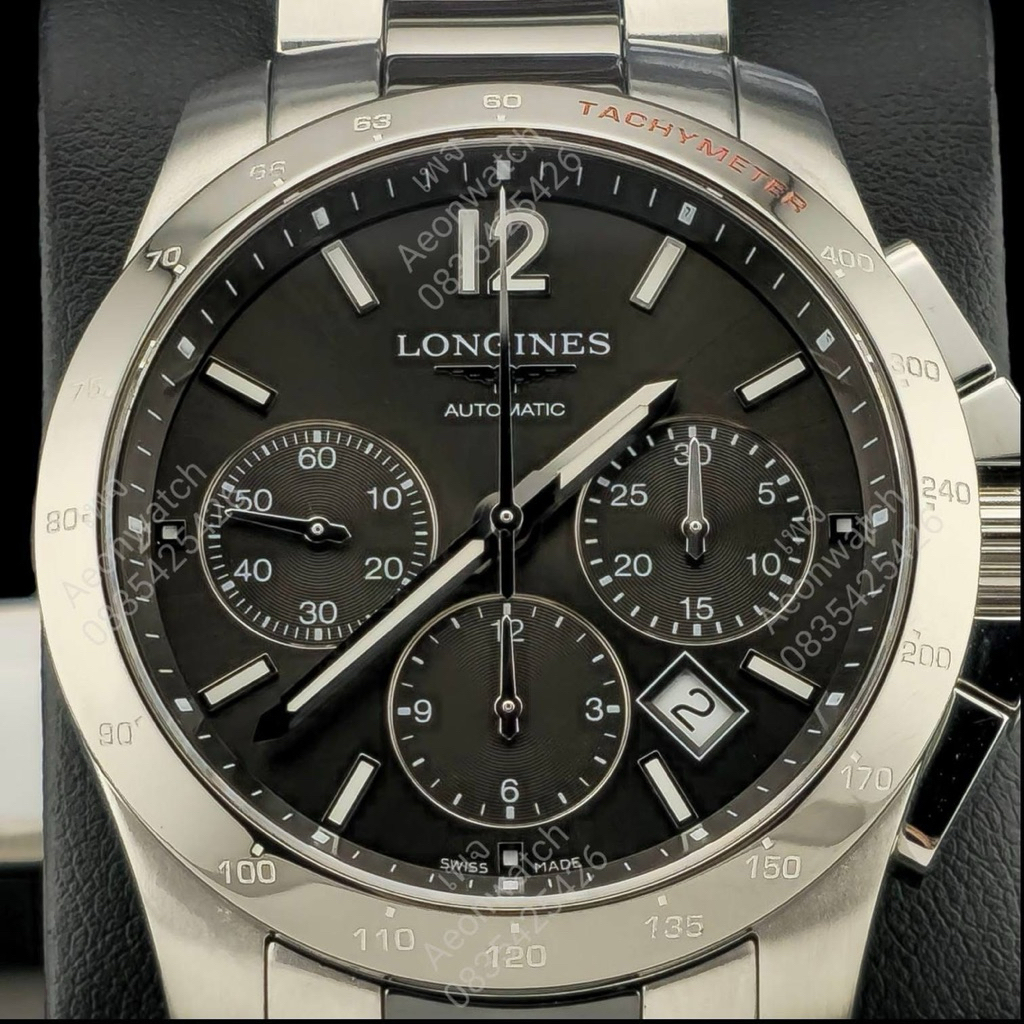Longines Conquest column wheel chronograph