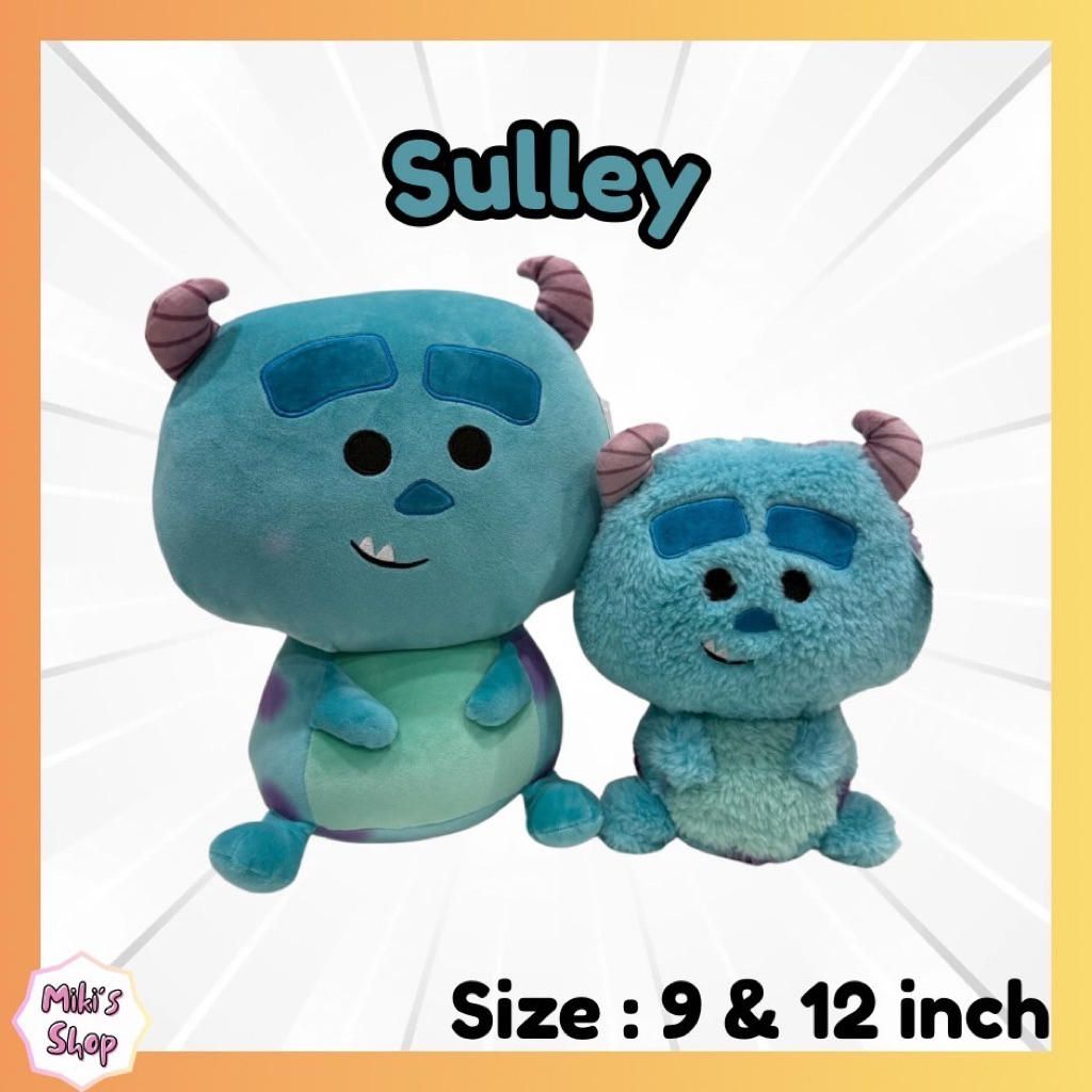 ตุ๊กตา “Monster Inc” Sulley ซัลลี่ ลิขสิทธิ์แท้ Disney Pixar