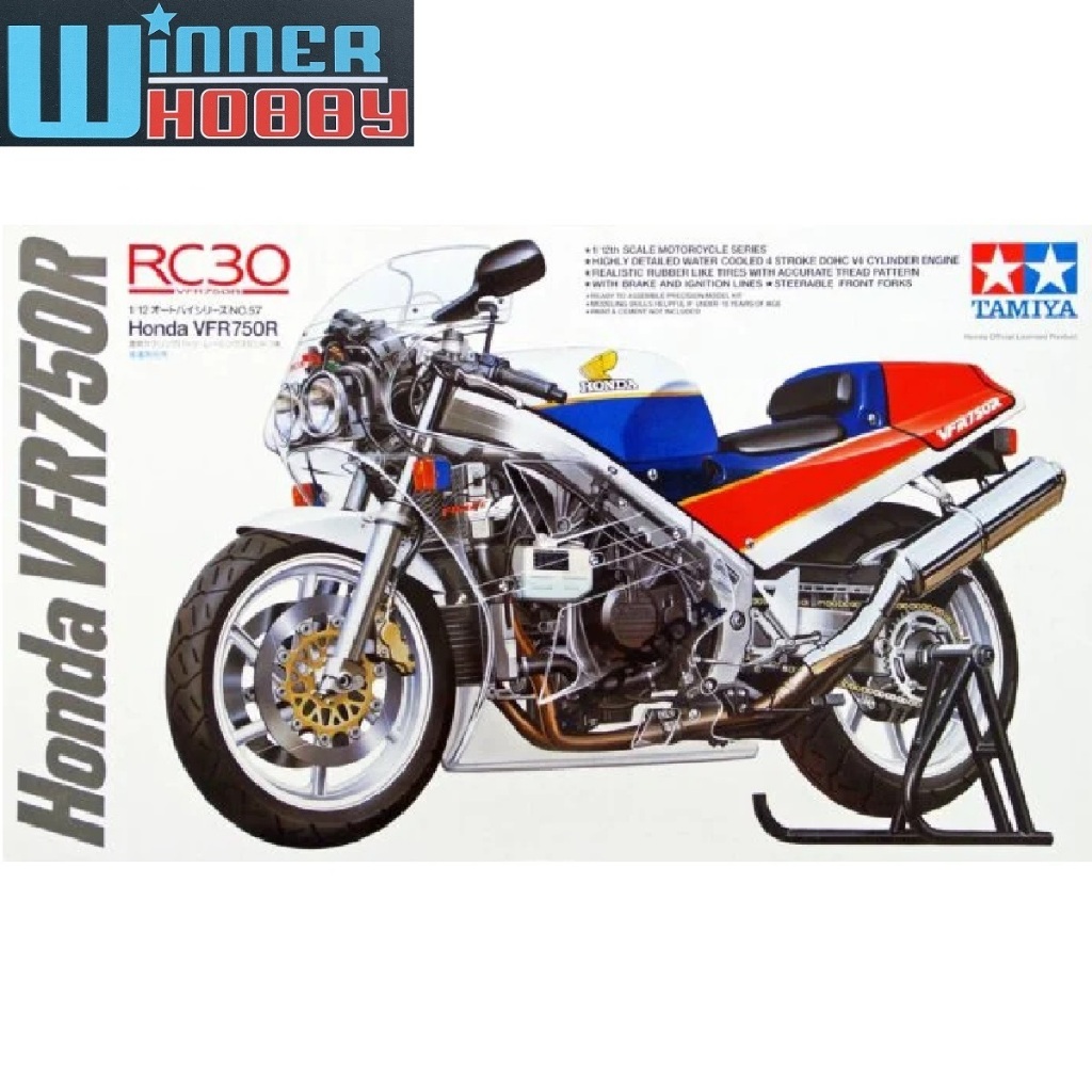 Tamiya 14057 Honda VFR750R 1/12