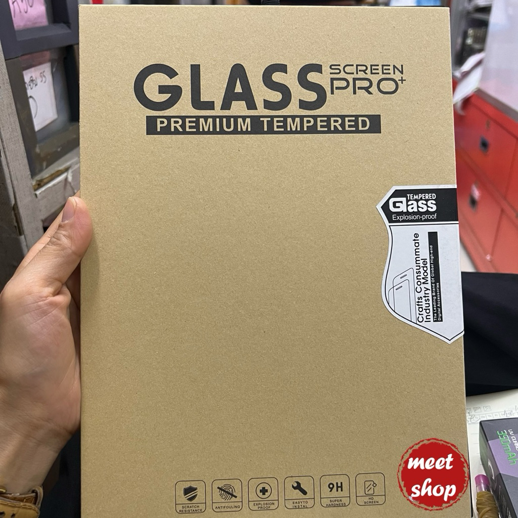 ฟิล์มกระจกใสเต็มจอสำหรับ Tab A7lite samsung tab sS9/T2/7.0/S7 FE/A9/A8/S8/S8ultra/S10fe/S7/S7fe